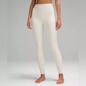 lululemon align high rise pant 28” bone